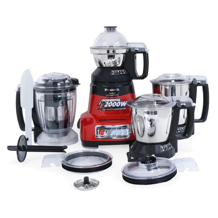 Panasonic MX-AE475(Red) Monster 4-Jar Super Mixer Grinder-23000RPM